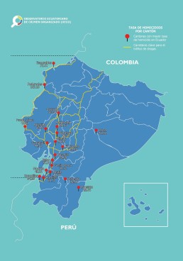 Ciudades más violentas en Ecuador